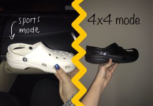 crocs in sport mode