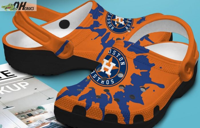 Unique Orange Houston Astros Crocs