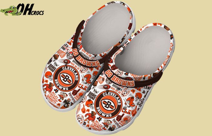 Cheer on with Cleveland Browns Crocs