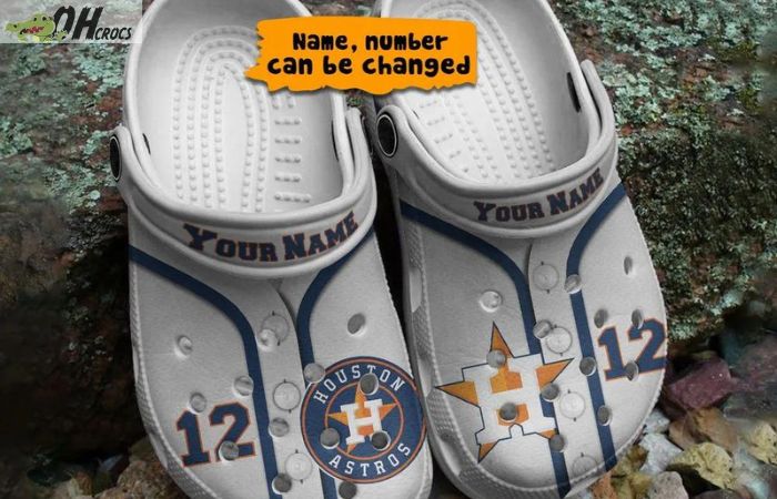Customized Houston Astros Crocs - Houston Astros Croc Charms