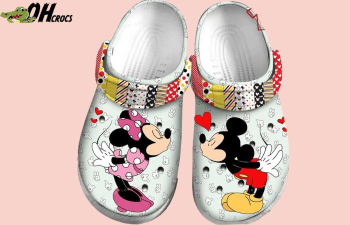 Mickey And Minnie Croc Charms