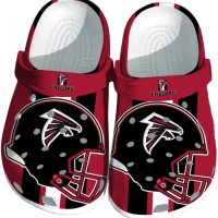 Atlanta Falcons Helmet Stripes Crocs