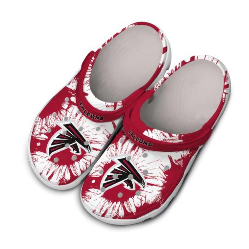 Atlanta Falcons Splatter Graphics Crocs