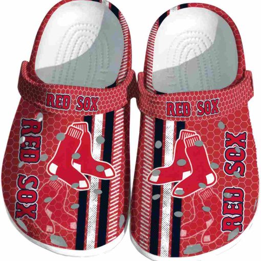 Boston Red Sox Contrasting Stripes Crocs