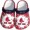 Boston Red Sox Splash Art Crocs