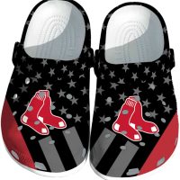 Boston Red Sox Stellar Stripes Theme Crocs