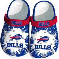 Buffalo Bills Splash Art Crocs