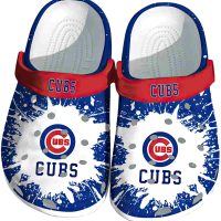 Chicago Cubs Splash Art Crocs