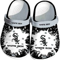 Chicago White Sox Splash Art Crocs
