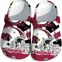 Custom Arizona Cardinals Football Helmet Crocs
