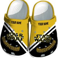 Custom Star Wars Baseball Motif Crocs
