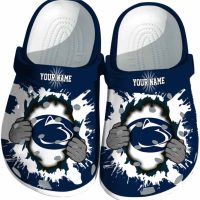 Customized Penn State Nittany Lions Gripping Hand Crocs