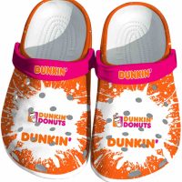 Dunkin Donuts Splash Art Crocs