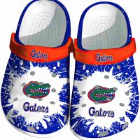 Florida Gators Splatter Graphics Crocs