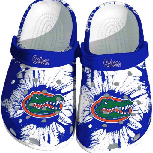 Florida Gators Splatter Graphics Crocs