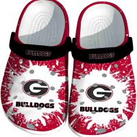 Georgia Bulldogs Splash Art Crocs