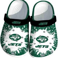 New York Jets Splash Art Crocs