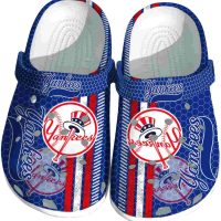 New York Yankees Contrasting Stripes Crocs