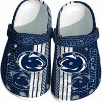 Penn State Nittany Lions Contrasting Stripes Crocs
