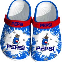 Pepsi Splash Art Crocs