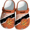 Personalized Basketball Vibrant Dual-Tone Crocs