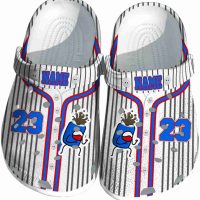 Personalized Pepsi Pinstripe Pattern Crocs