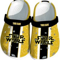 Personalized Star Wars Vertical Stripes Crocs