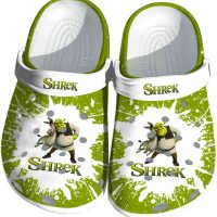 Shrek Splash Art Crocs