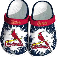 St. Louis Cardinals Splash Art Crocs