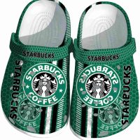 Starbucks Contrasting Stripes Crocs