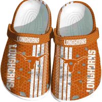 Texas Longhorns Contrasting Stripes Crocs