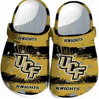 UCF Knights Paint Splatter Graphics Crocs