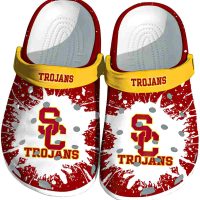 USC Trojans Splash Art Crocs