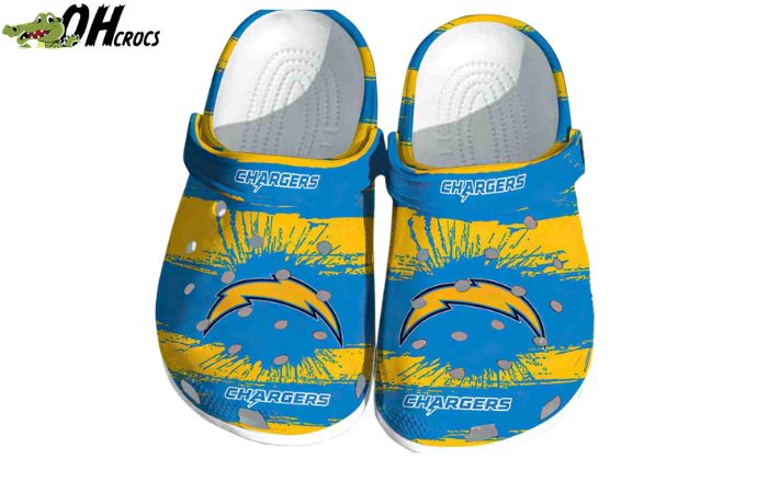 Product features of los angeles chargers crocs