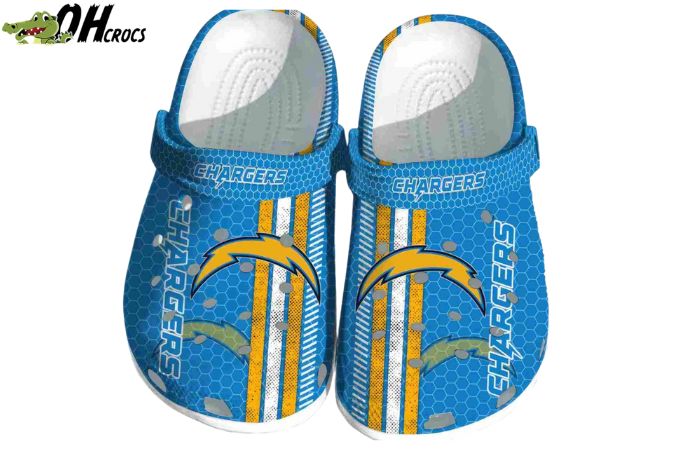 NFL Los Angeles Chargers Crocs Clog Shoes Embrace Team Pride With Style