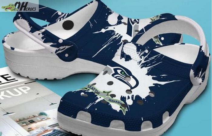 Blue Seattle Seahawks Crocs 