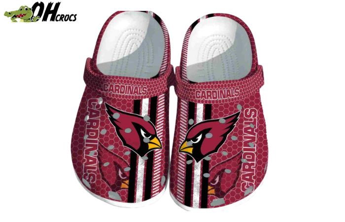 NFL Arizona Cardinals Football Crocs Comfortable Clogs Shoes